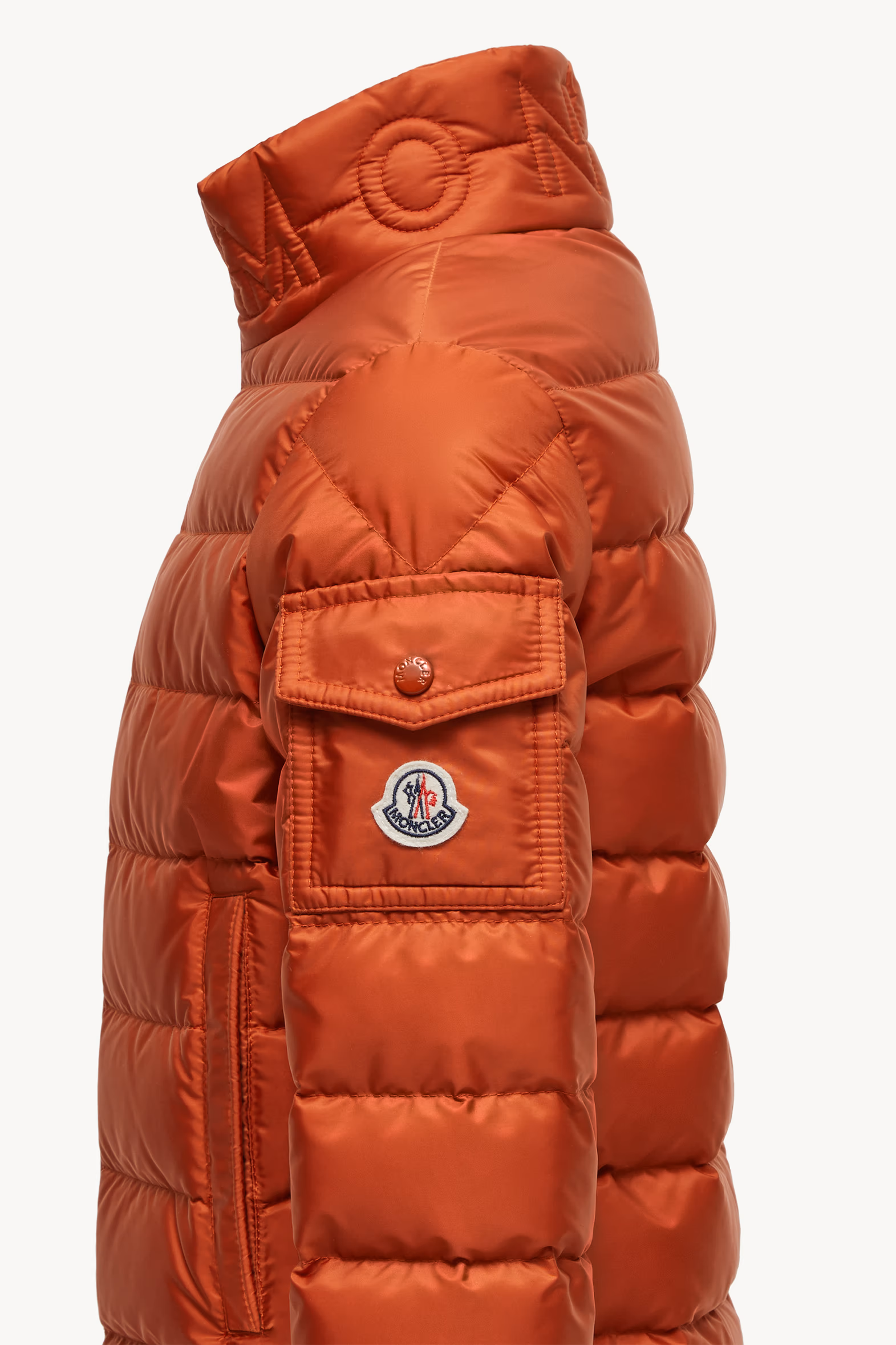 Areum Down Jacket Boy Dark Orange Moncler 2